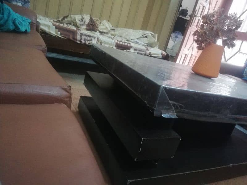 stylish and modern wooden table. price is negotiable. 3