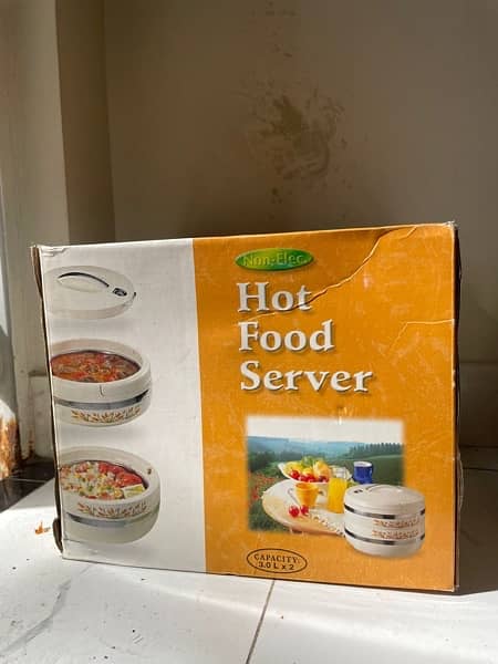 double hot food server 2