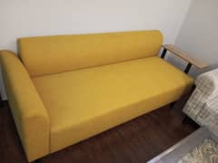 Habitt Osborne X Wooden Arm Sofa