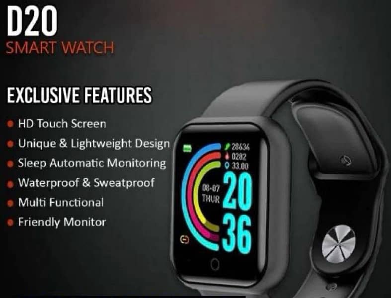 D20 imported smart Watch COD 1
