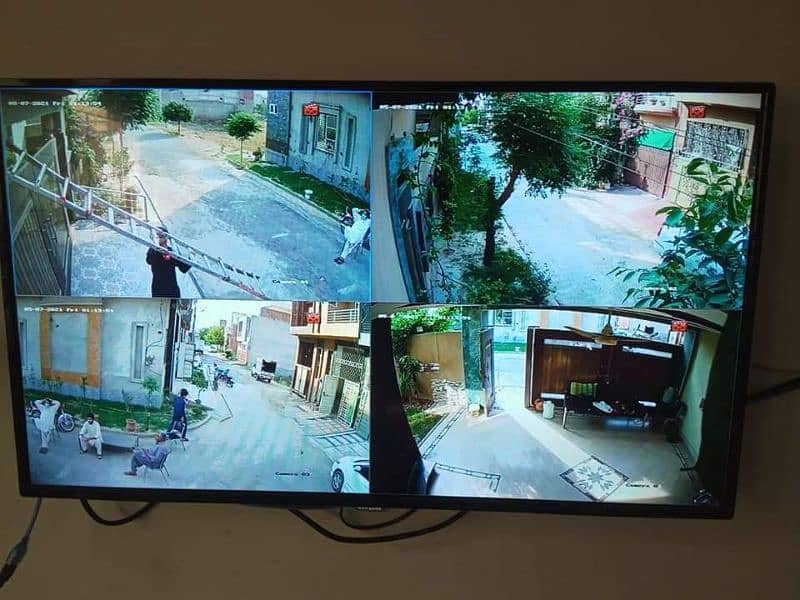 CCTV package Faisalabad/2 HD Camara Set/4 CCTV Camara/Security Camara 3