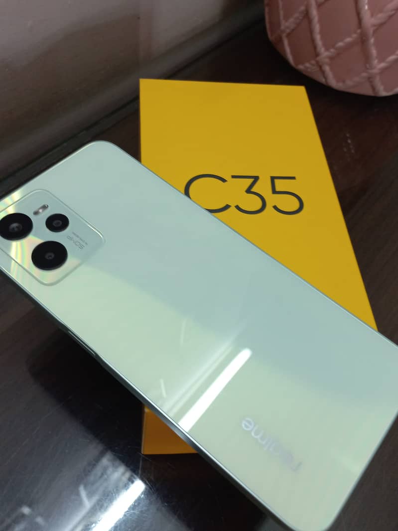 Realme C35 with warranty for sale 4