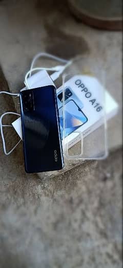 oppo A16 with box charger 4/64 ~0323-9897-932~