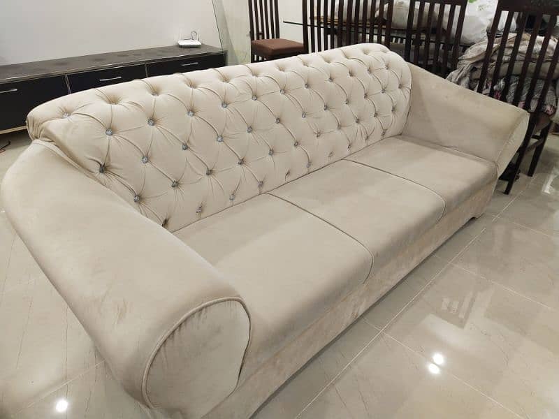 بہترین مضبوط اور خوبصورت صوفہ سیٹ ۔ مناسب قیمت ۔Sofa Set 0