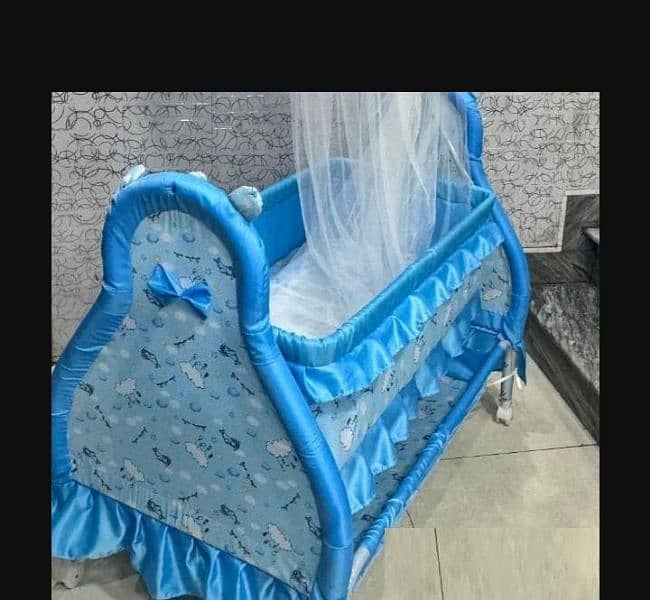 baby swing with mosquito net 0