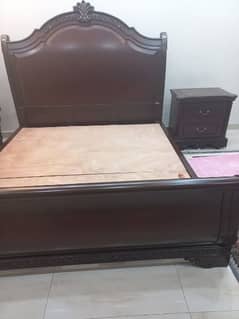 sheesham wood King size bed