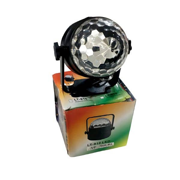 Mini LED Projector With Speaker & RGB Disco Light 7