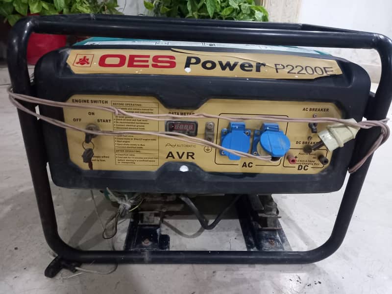 OES Power p2200E Generater 2.2 KVA 1