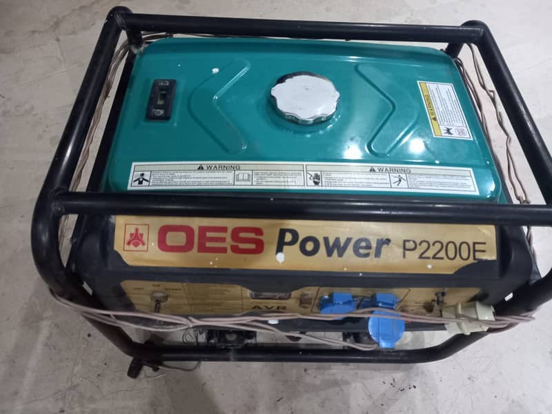 OES Power p2200E Generater 2.2 KVA 2