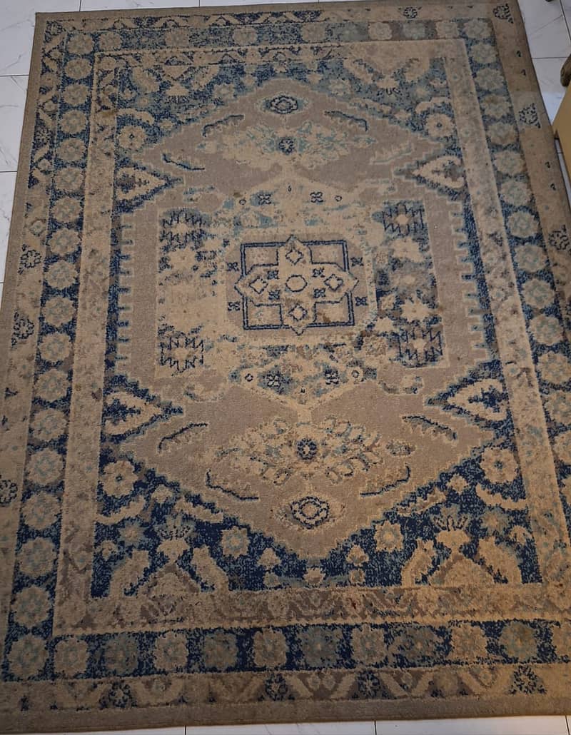 Turkish woolen carpet in good condition 1