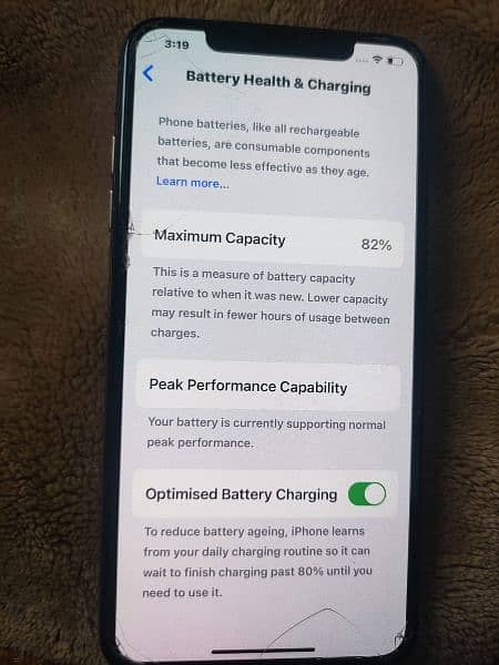 Iphone XSMAX 64GB PTA APPROVED 5