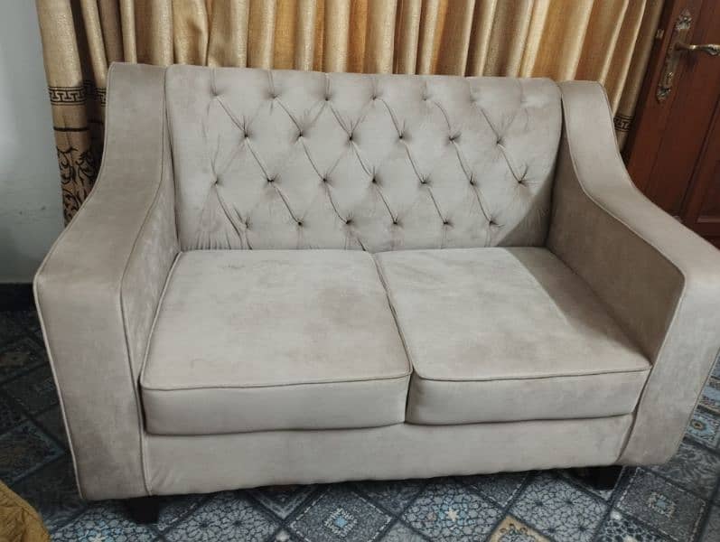 Brand New 3+3+2 type sofa set+ 6 cushions and cover. 2