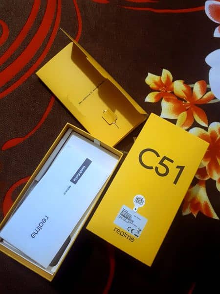 Realme C51,, with box and 33wfast charger(4+4+128 gb) 2