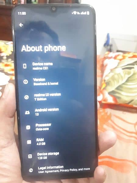 Realme C51,, with box and 33wfast charger(4+4+128 gb) 6