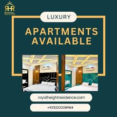 Luxury Apartments/Flat Available Daily Basis and Monthly Basis Rent.