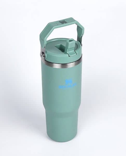 stanley cup quencher flip straw turquoise 1