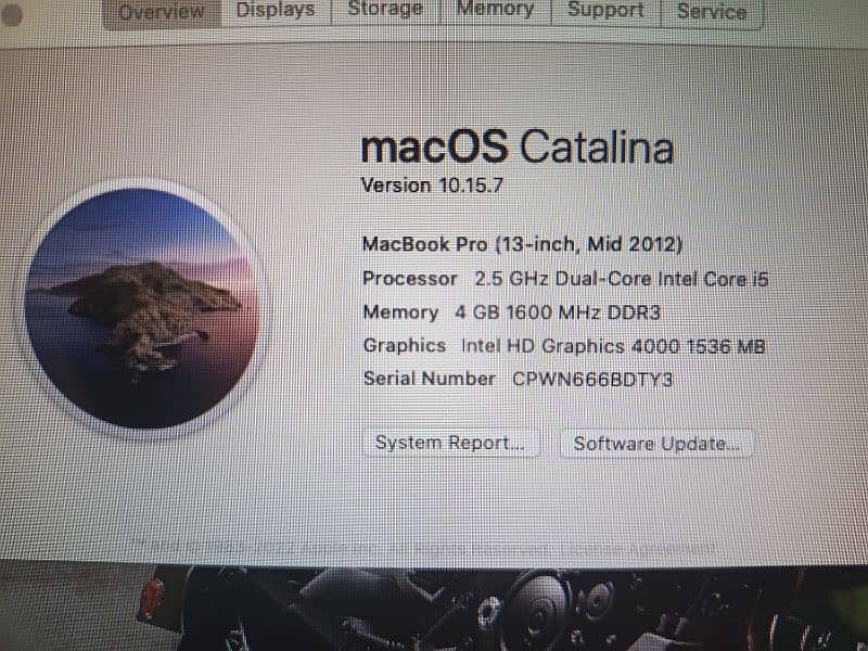 MacBook pro (13-inch,Mid 2012) 7