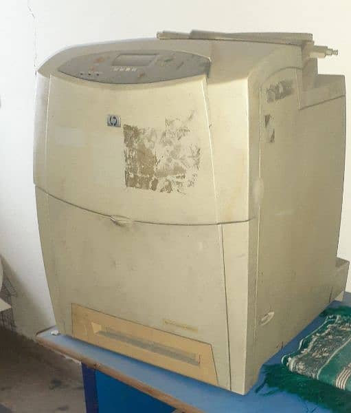 Television with tv trolley/ photocopy machine/ printer 6