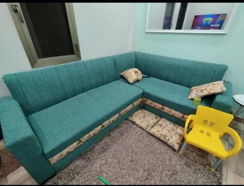 L shape 6 seater sofa 0