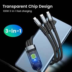 3 in 1 charging cable BEST QUALITY 0