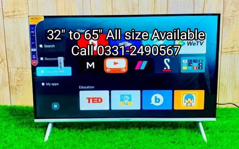 32 42 48 55 65 75 INCHES SMART SLIM LED TV ALL MODELS AVAILABLE 1