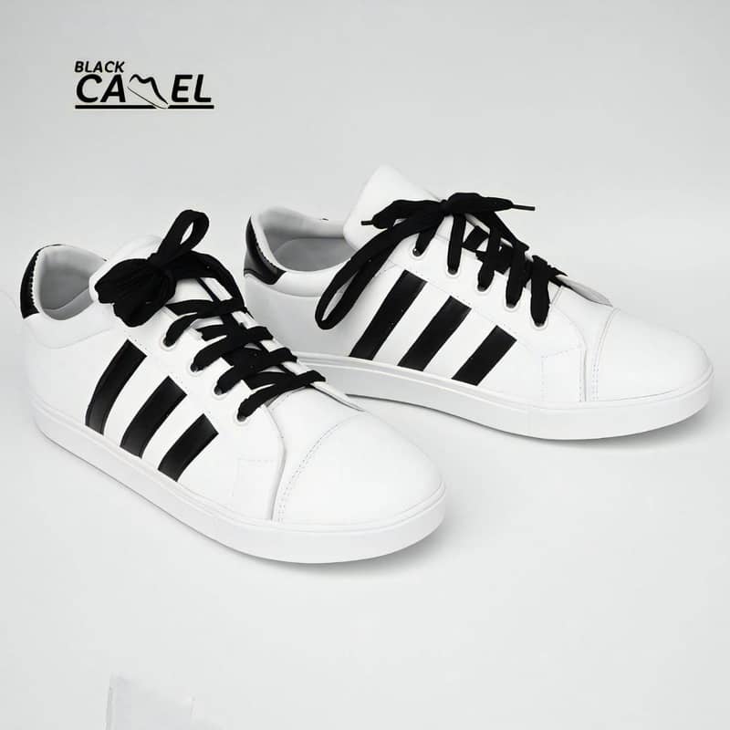 White Sneakers, BlackCamel Rotterdam (Free Delivery All Over Pakistan) 0