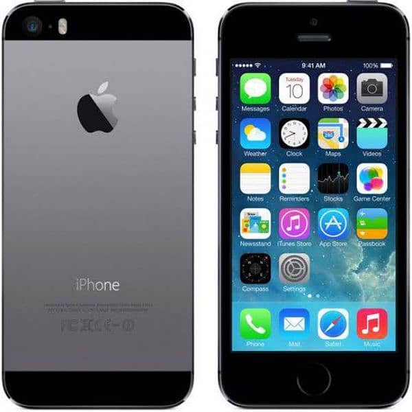 Apple Iphone 5s black colour 16 gb non pta 1