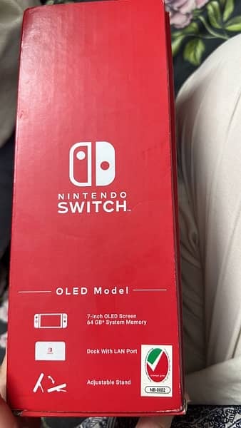 Nintendo switch OLED model 4