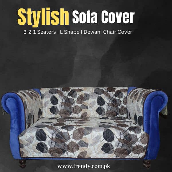 Sofa Cover for all Types | Normal | L Shape | Dewan | Chair Covers 10