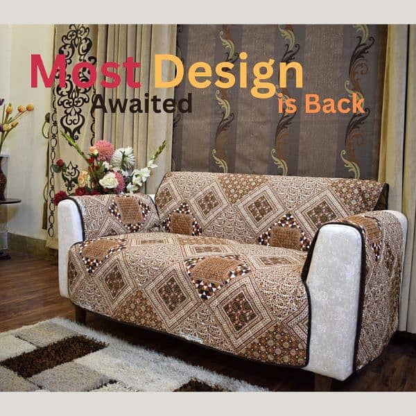 Sofa Cover for all Types | Normal | L Shape | Dewan | Chair Covers 12