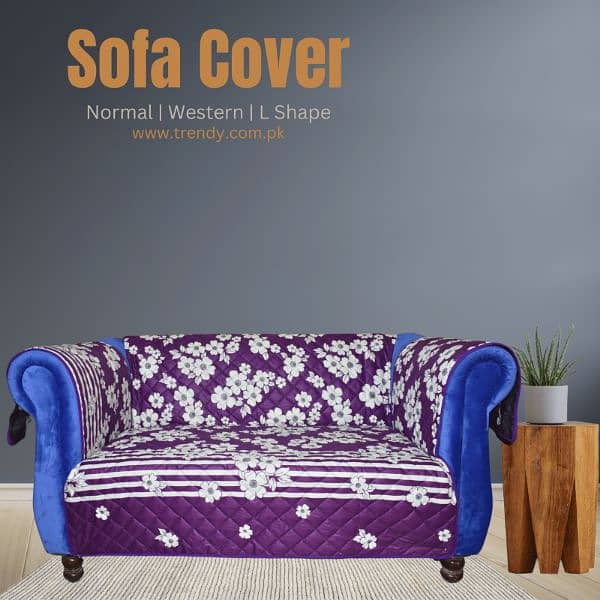 Sofa Cover for all Types | Normal | L Shape | Dewan | Chair Covers 14