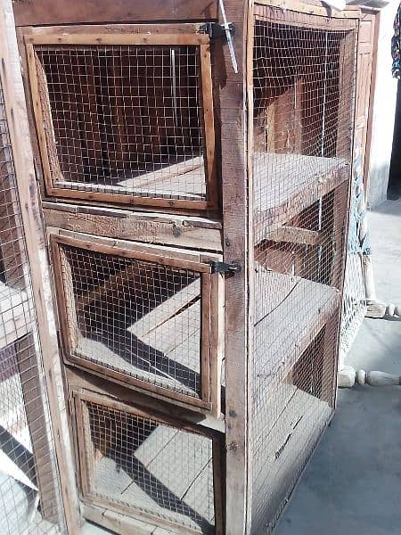 Wooden Cage 2 piece 3