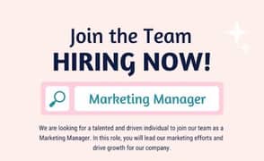 Marketing Media Manager required for a boutique