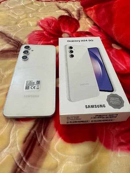 Samsung A 54 8/256gb complete box mobile for sale 5