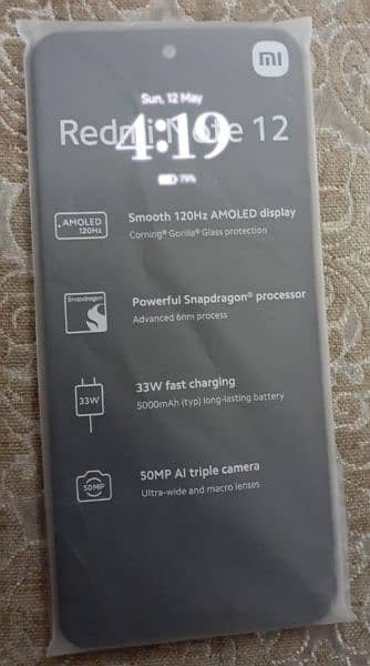 Redmi Note 12 128/6 GB for sale 1