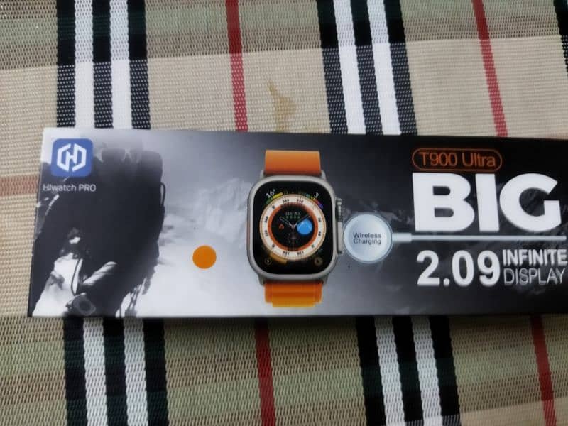 T900 Ultra Smart Watch with 5 different colors wrist bands 5