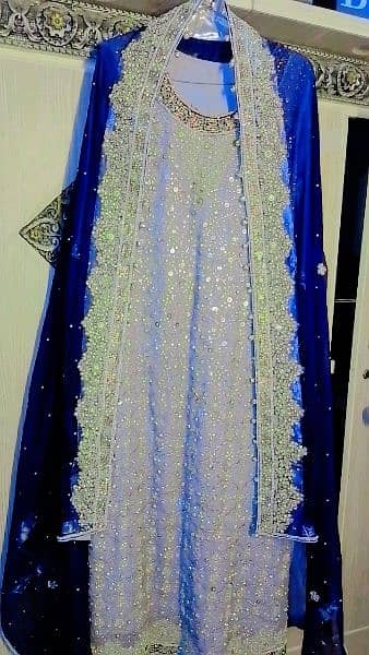 beautiful walima Bride dress 2