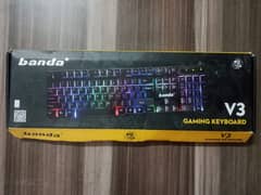 Gaming keyboard semi mechanical