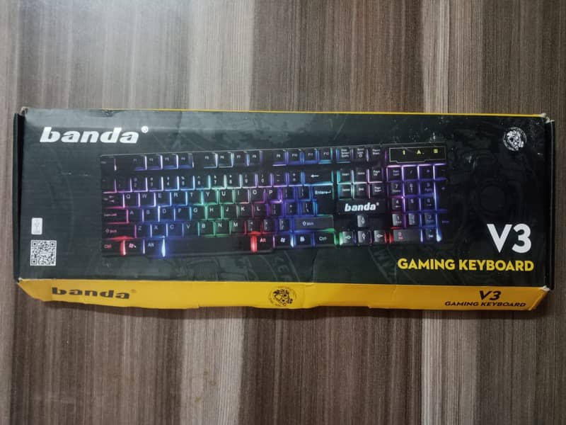 Gaming keyboard semi mechanical 0