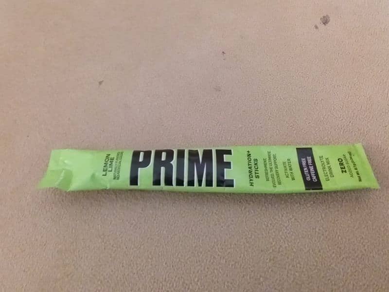 Prime Lemon Lime Sachet (imported) Prime Hydration Drink Lemon Lime 2