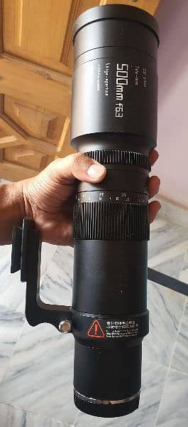 Nikon Z50 with 16-50 lens and 500mm f6.3 lens 6