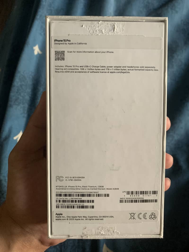 iPhone 15 Pro -128GB- LLA Version- Non PTA 6