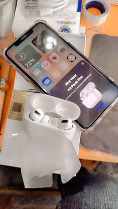 iphone 11 pro max pta approved with box airpods charger handfree 64gb 0