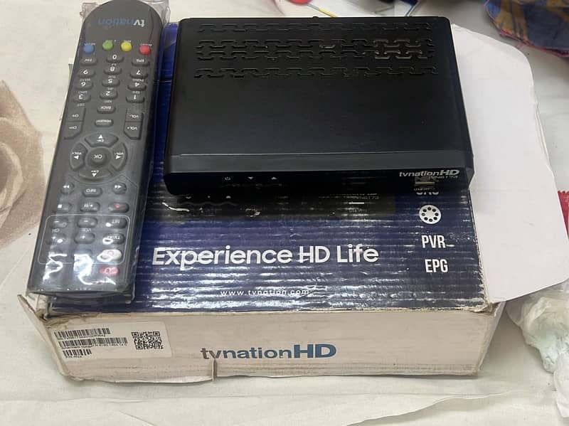 TV NATION HD SET TOP BOX WITH REMOTE 1
