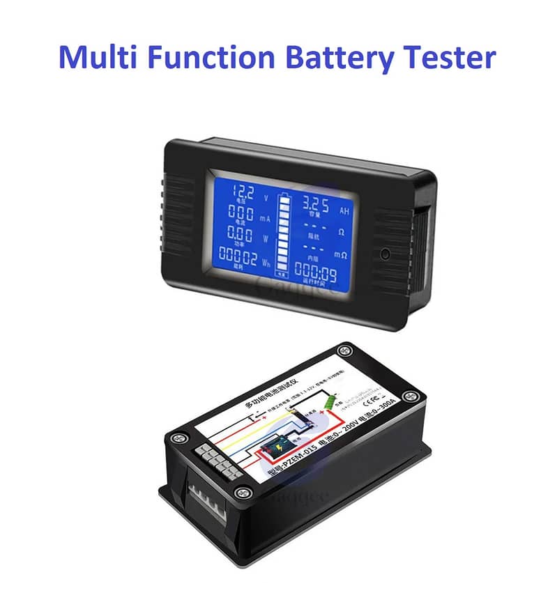 PZEM-015 200-300A Digital Battery Tester Volt Power Ammeter With Shunt 1
