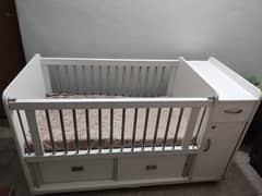 Baby Cot with Mattress (Used)