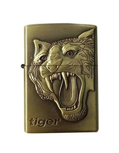 Lighter Zippoo Windproof Brushed Brass Lighter All Variety Available 2