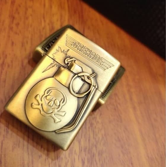 Lighter Zippo Windproof Brushed Brass Lighter All Variety Available 5