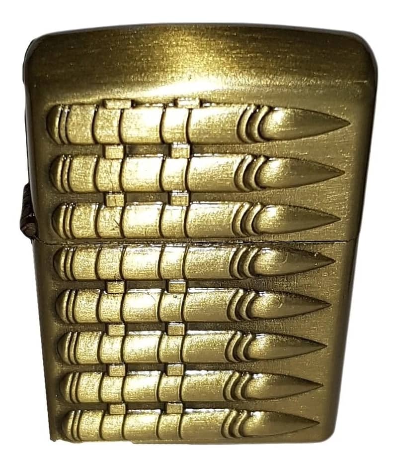 Lighter Zippoo Windproof Brushed Brass Lighter All Variety Available 8
