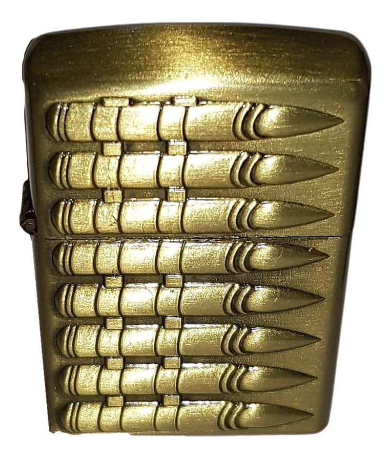 Lighter Zippo Windproof Brushed Brass Lighter All Variety Available 8